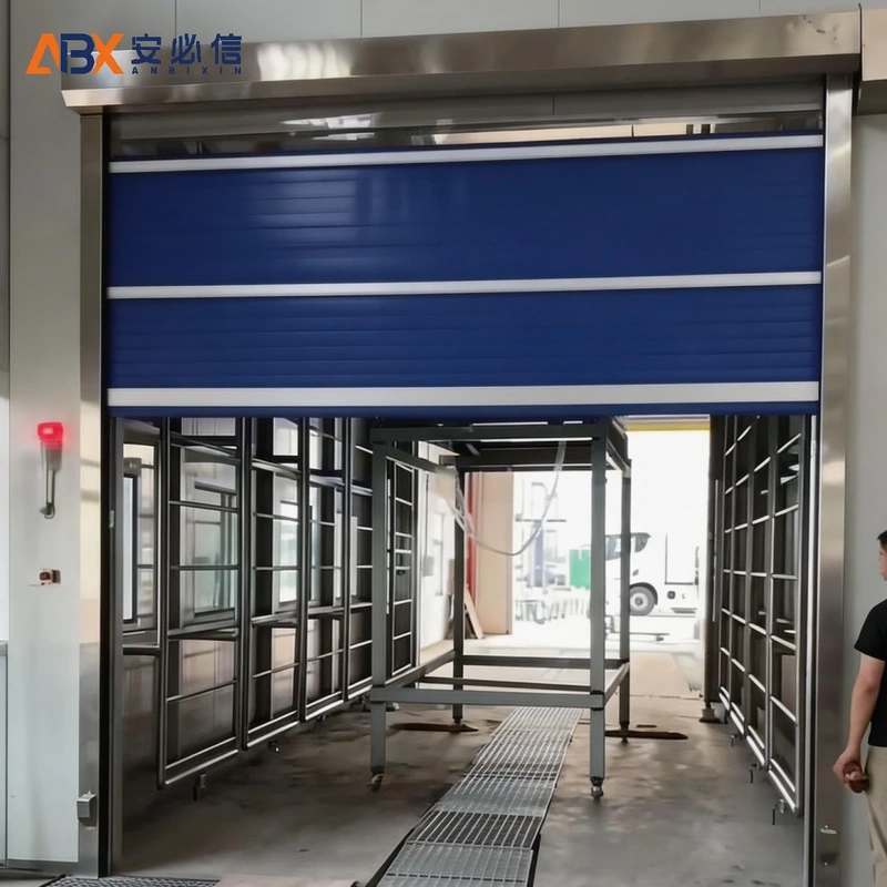 鹤岗市软帘快速门